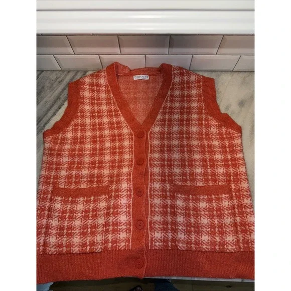 Primark Cares XL Sweater Vest Watermelon Color GW995 - Picture 1 of 12